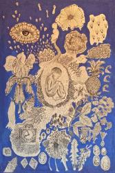 New Life, 2015, (oil, pen, pencil on card) | Obraz na stenu