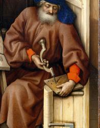 Annunciation Triptych (Merode Altarpiece), c.1427-32 (oil on oak) | Obraz na stenu
