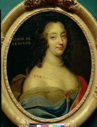 Portrait of Ninon de Lenclos (1620-1705) (oil on canvas) (see also 192133) | Obraz na stenu