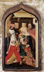 The Adoration of the Magi (oil on panel) | Obraz na stenu