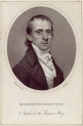 Robert Bloomfield, engraved by William Ridley, published in the 'Monthly Mirror', 1800 (engraving) | Obraz na stenu