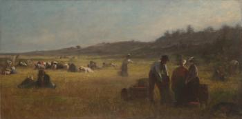 Cranberry Pickers, c.1878-79 (oil on canvas) | Obraz na stenu