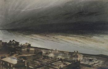 Marine-Terrace, Jersey, 1855 (charcoal, pencil and gouache on paper) | Obraz na stenu
