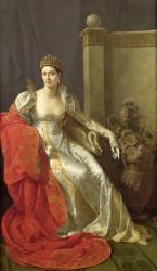 Elisa Bonaparte (1777-1820) Princess Bacciochi (oil on canvas) | Obraz na stenu