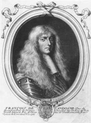 François de Vendôme (engraving) | Obraz na stenu