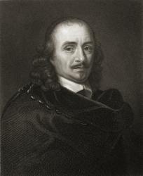 Pierre Corneille (1606-84) from 'Gallery of Portraits', published in 1833 (engraving) | Obraz na stenu
