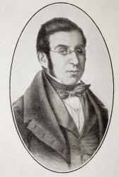 Manuel Bretón de los Herreros, 1796 - 1873, Madrid. From La Esfera, 1914. | Obraz na stenu