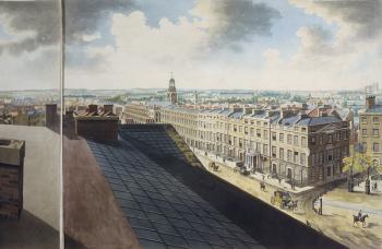 Panoramic view of London, 1792-93 (coloured aquatint) | Obraz na stenu