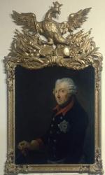 Frederick II of Prussia (oil on panel) | Obraz na stenu