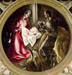 The Nativity, 1587-1614 (oil on canvas) | Obraz na stenu