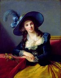 Antoinette-Elisabeth-Marie d'Aguesseau (1756-1828) Countess of Segur, 1785 (oil on canvas) | Obraz na stenu