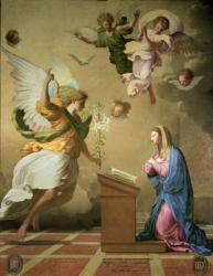 The Annunciation, before 1652 (oil on canvas) | Obraz na stenu