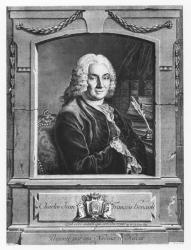 Portrait of Charles Jean François Hénault (engraving) | Obraz na stenu