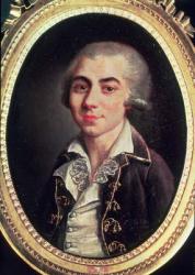Portrait of Andre Chenier (1762-94) (oil on canvas) | Obraz na stenu