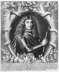 Godefroi, Comte d'Estrades (engraving) | Obraz na stenu