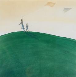 Kite Flying, 2000 (w/c on paper) | Obraz na stenu