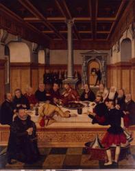 The Last Supper (oil on panel) | Obraz na stenu
