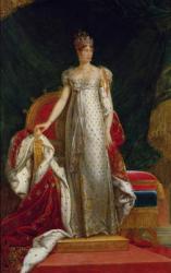 Portrait of Empress Marie Louise (1791-1847) of France, after a painting by Francois Gerard (oil on canvas) | Obraz na stenu