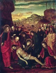 Lamentation of the Dead Christ (oil on panel) | Obraz na stenu