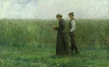 Sunday Afternoon, 1893 (oil on canvas) | Obraz na stenu