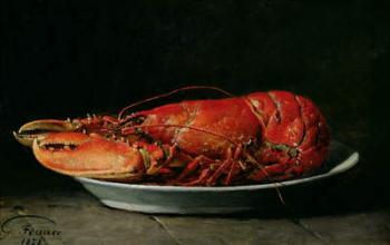 Lobster, 1878 (oil on canvas) | Obraz na stenu