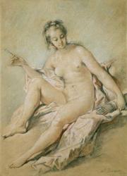 A study of Venus, 1751 (pastel on paper) | Obraz na stenu
