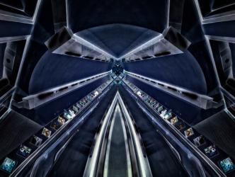 Blue Tunnel, 2014 (digital image) | Obraz na stenu