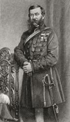 Field Marshal Sir John Linthorn Arabin Simmons, 1821 1903. British soldier. From The Strand Magazine published 1897. | Obraz na stenu