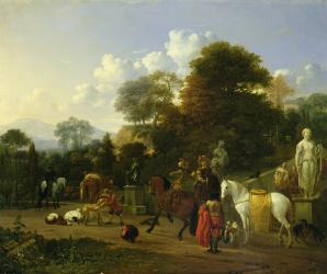 After the Hunt, c.1644 (oil on canvas) | Obraz na stenu