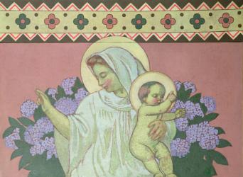 Grace, central section from the decoration of the artist's home at Perros-Guirac, 1908 (oil on canvas) | Obraz na stenu