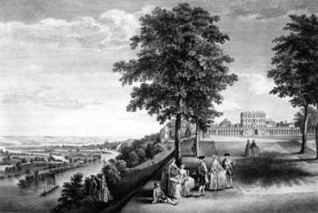 A View of Cliveden in Buckinghamshire, the seat of the Right Honourable the Earl of Inchiquin, 1759 (engraving) | Obraz na stenu