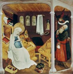 The Doubt of St. Joseph, c.1410-20 (oil on panel) | Obraz na stenu