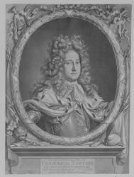 Friedrich I of Prussia, 1692 (engraving) | Obraz na stenu