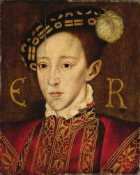 Portrait of Edward VI (1537-53) (oil on panel) | Obraz na stenu