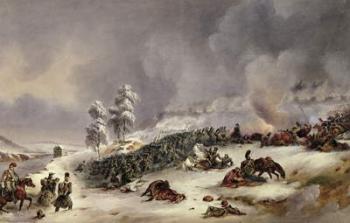 Battle of Krasnoi, 18th November 1812 (oil on canvas) | Obraz na stenu
