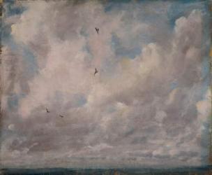 Cloud Study, 1821 (oil on paper laid down on board) | Obraz na stenu