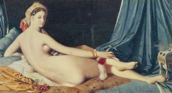 Odalisque, 1814 (oil on canvas) | Obraz na stenu