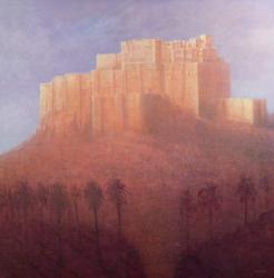 Jodhpur Fort (oil on canvas) | Obraz na stenu