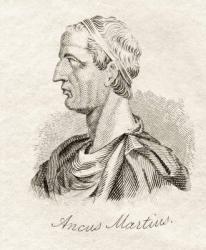 Ancus Marcius, from 'Crabb's Historical Dictionary', published 1825 (litho) | Obraz na stenu