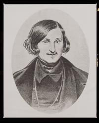 Nikolai Vasilievich Gogol (1809-1852) (engraving) | Obraz na stenu