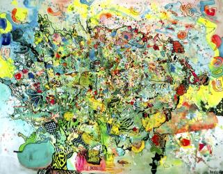 Apple tree, 2009 (acryl on canvas) | Obraz na stenu