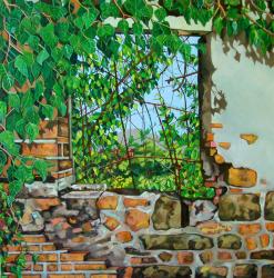 The Lizard's View, 2008 (oil on canvas) | Obraz na stenu