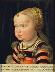 Archduchess Eleanor of Mantua (1534-94), aged two (panel) | Obraz na stenu