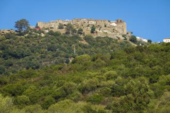 The walled old town, Castellar de la Frontera, Cadiz Province, Andalusia, Southern Spain (photo) | Obraz na stenu