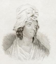 Charlotte Turner Smith, 1825 (engraving) | Obraz na stenu