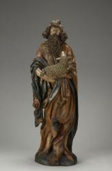 St John the Baptist, c.1515 (partially polychromed limewood) | Obraz na stenu