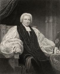 Bishop Henry Ryder, engraved by T. Woolnoth, from 'The National Portrait Gallery, volume I', published c.1820 (litho) | Obraz na stenu
