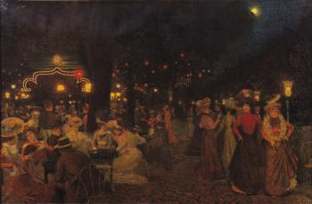 The Bal Bullier, 1902 (oil on canvas) | Obraz na stenu