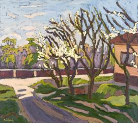 In Spring Light, 2008 (oil on board) | Obraz na stenu