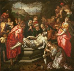 Entombment (oil on canvas) | Obraz na stenu